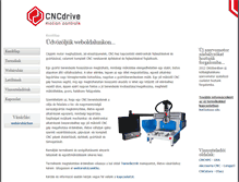 Tablet Screenshot of cncdrive.hu