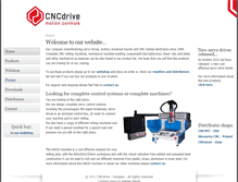 Tablet Screenshot of cncdrive.com